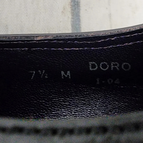 Donald J Pliner Sport Doro Leather Loafers Dark Purple Size 7 1/2M - Picture 3 of 14